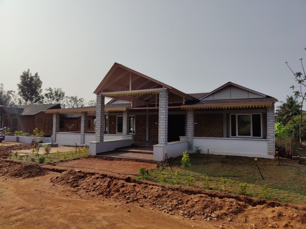 Managed farmland near mysore road